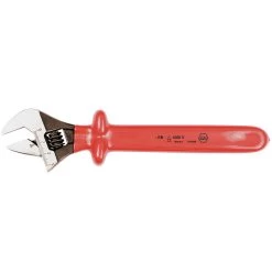 WIHA 76212 Insulated Adjustable Wrench 12 Inch Red