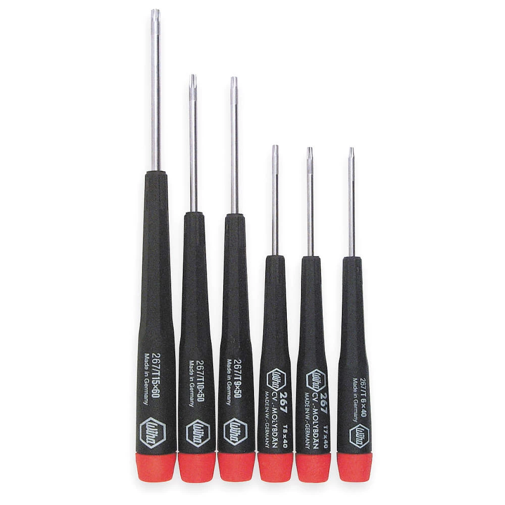 WIHA 26790 Precision Driver Set Torx (r) 6pcs 1 WIHA 26790 Precision Driver Set Torx (r) 6pcs