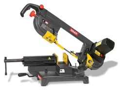DAKE CORPORATION 983107-1 Band Saw, Bench Top Mitering, 5 Inch X 6 Inch Capacity, Reverse Cutting, 110V
