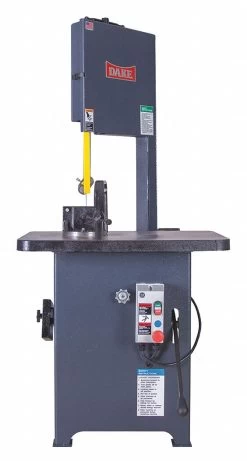 DAKE CORPORATION 988041 Corded Band Saw, Vertical, Semi-Automatic