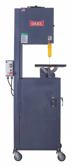DAKE CORPORATION 988050 Band Saw, Corded, Vertical, Manual
