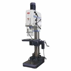 DAYTON 467L05 Floor Drill Press, Geared Head, Fixed, 54 RPM To 2400 RPM, 460V AC, 32 Inch Swing