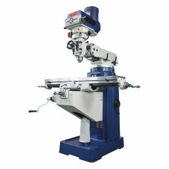 DAYTON 48WE80 KneeColumn Milling Machine, 9 Inch Table Length, 49 Inch Table Width, 3 HP