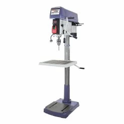 DAYTON 54ZW33 Floor Drill Press, Belt, Fixed, 120 RPM To 3605 RPM, 230V AC, 20 Inch Swing