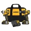 DEWALT DCK278C2 Cordless Impact Driver Kit, 14 Inch Size, 20V, 1700 Inch Lbs Maximjum Torque