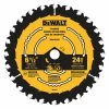 DEWALT DWA161224 Circular Saw Blade, 6 12 Inch Blade Dia., 58 Inch Arbor