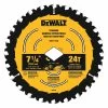 DEWALT DWA171424B10 Circular Saw Blade, 7 14 Inch Blade Dia., 58 Inch Arbor