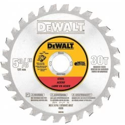 DEWALT DWA7538 5-38 Inch Carbide Metal Cutting Circular Saw Blade, No. Of Teeth 30