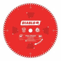 DIABLO D1484X Circular Saw Blade, 14 Inch Blade Dia., 1 Inch Arbor