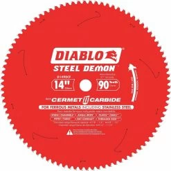 DIABLO D1490CF 14 Inch Cerment SS Cutting Circular Saw Blade, No. Of Teeth 90