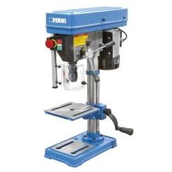 FERVI 0011 Drill Press, With Drive Belt, 690mm Height, 230V, 0.375kW