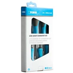 FERVI D880006 Screwdriver Set, Diamond Tip