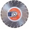 HUSQVARNA Vari-Cut 14 14 Inch WetDry Diamond Saw Blade, Segmented Rim Type, Application Demolition