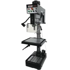 JET TOOLS JDP-20EVST -230 Floor Drill Press, 2 Motor HP, Belt Drive Type, 20 Inch Swing, 230 Voltage