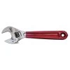 KLEIN TOOLS D5064 Adjustable Wrench, Overall Length 4 Inch, Plastic Dipped