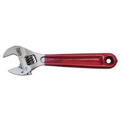 KLEIN TOOLS D5064 Adjustable Wrench, Overall Length 4 Inch, Plastic Dipped