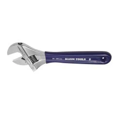 KLEIN TOOLS D5098 Adjustable Wrench, Extra Wide Jaw, 1.5 Inch Jaw Capacity