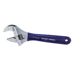KLEIN TOOLS D86936 Slim Jaw Adjustable Wrench, 8 Inch Size