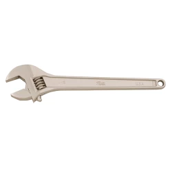 MARTIN SPROCKET A12 Adjustable Wrench, SAE, 12 Inch Size, Chrome, Alloy Steel