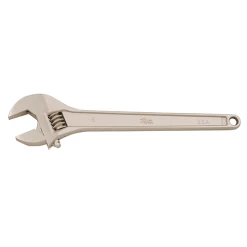 MARTIN SPROCKET A15 Adjustable Wrench, SAE, 15 Inch Size, Chrome, Alloy Steel
