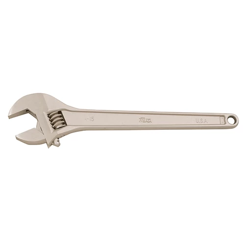 MARTIN SPROCKET A6 Adjustable Wrench, SAE, 6 Inch Size, Chrome, Alloy Steel 1 MARTIN SPROCKET A6 Adjustable Wrench, SAE, 6 Inch Size, Chrome, Alloy Steel