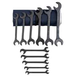 MARTIN SPROCKET BOB11K Wrench Set, SAE, Industrial Black, Steel, Pack Of 11