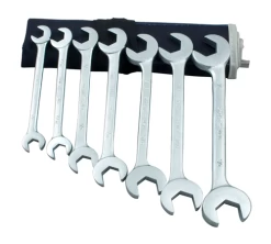 MARTIN SPROCKET OB7K Wrench Set, SAE, Chrome, Steel, Pack Of 7