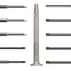 MOODY TOOL 58-0119 Precision Screwdriver Set, 11 Pc. Steel, 10 Blades And 1 Handle