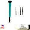 MOODY TOOL 55-0337 Esd Screwdriver Set, 5 Pc. Interchangeable Phillips Driver Set, 4 Blades And 1 Handle