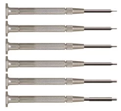 MOODY TOOL 58-0149 Hex Driver Set, 6 Pc. Steel Handle, 6 Complete Drivers