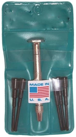 MOODY TOOL 58-0185 Nut Driver Set 7 Pc. Mag. Handle Metric, 6 Blades And 1Handle