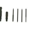 MOODY TOOL 58-0258 Adapter Set, 5 Screwdriver Blades And 2 Adapters