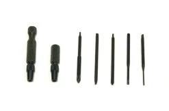 MOODY TOOL 58-0258 Adapter Set, 5 Screwdriver Blades And 2 Adapters