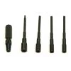 MOODY TOOL 58-0260 Adapter Set, 5 Nut Driver And 2 Adapters