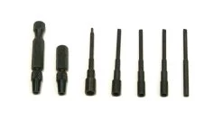MOODY TOOL 58-0260 Adapter Set, 5 Nut Driver And 2 Adapters