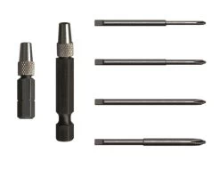 MOODY TOOL 58-0263 Adapter Set, 4 Blades And 2 Adapters
