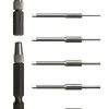 MOODY TOOL 58-0266 Adapter Set, 6 Blades And 2 Adapters