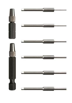 MOODY TOOL 58-0266 Adapter Set, 6 Blades And 2 Adapters