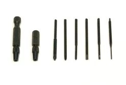 MOODY TOOL 58-0272 Adapter Set, 5 Screwdriver Blades And 2 Adapters