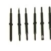 MOODY TOOL 58-0274 Adapter Set, 8 Double End Screwdriver Blades And 2 Adapters