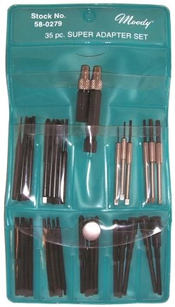 MOODY TOOL 58-0279 Adapter Set, 35 Pc. Super
