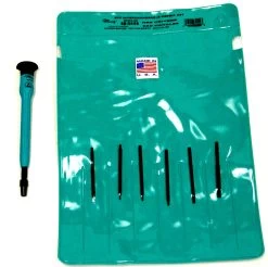 MOODY TOOL 58-0559 Hex Driver Set, 6 Pc. Interchangeable Esd-Safe Metric, 6 Complete Drivers