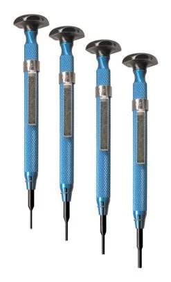 MOODY TOOL 58-0675 Screw Extractor Blade, 4 Pc. Reversible Set