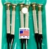 MOODY TOOL 58-0848 Esd Screwdriver Set, 6 Pc. Magnetic Handle Star Driver Set, 6 Complete Drivers