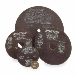 NORTON ABRASIVES 66252938724 Abrasive Cut-Off Wheel, 7 Inch Wheel Dia., Aluminum Oxide, 0.05 Inch Thick