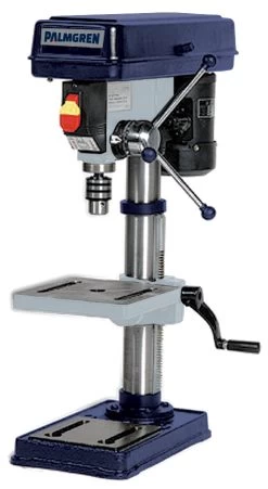 PALMGREN 9680110 Drill Press, Bench, Step Pulley, 5 Speed, 10 Inch Size