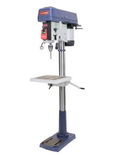 PALMGREN 9680178 Drill Press, Floor, Step Pulley, 16 Speed, 3PH, 17 Inch Size