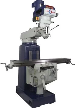 PALMGREN 9680182 Turret Mill With Box Ways, 10 X 54 Size