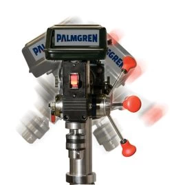 PALMGREN 9680341 Drill Press, Radial Arm, Bench, Step Pulley, 5 Speed