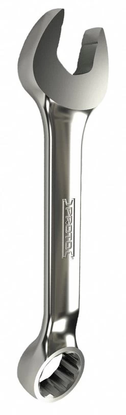 PROTO J1220ES Combination Wrench, Alloy Steel, Chrome, 58 Inch Head, 5 Inch Overall Length